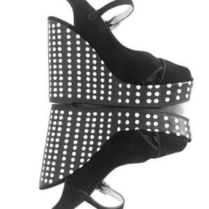 Tory Burch Black Wedges